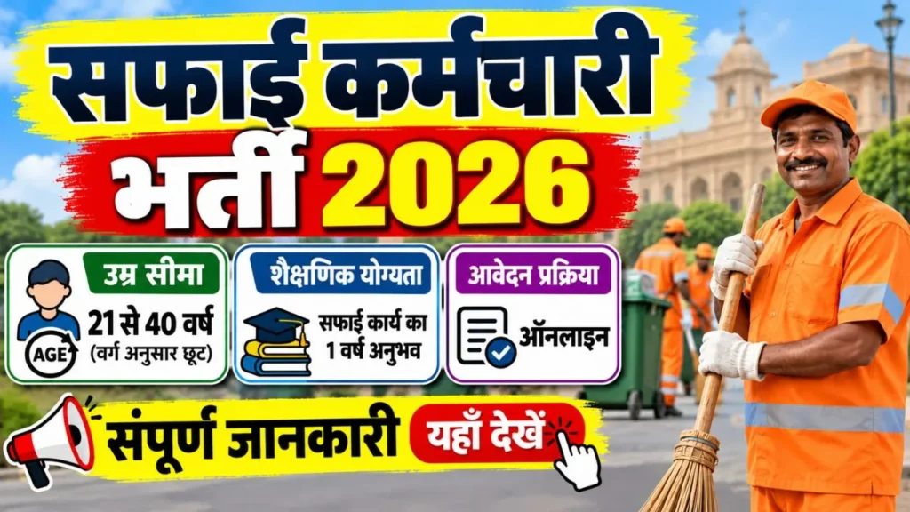 Safai Karmchari Bharti 2026